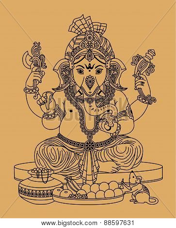 Indian Ganesha