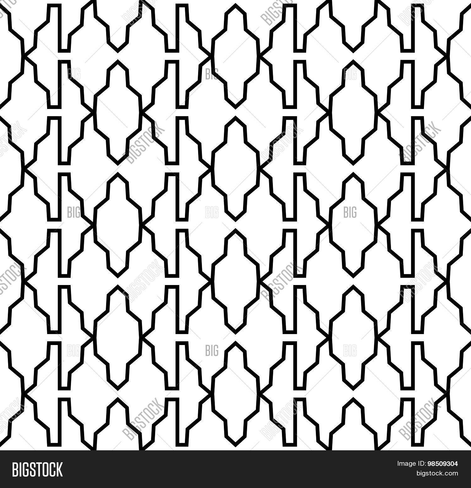 Black White Geometric Vector & Photo (Free Trial) Bigstock