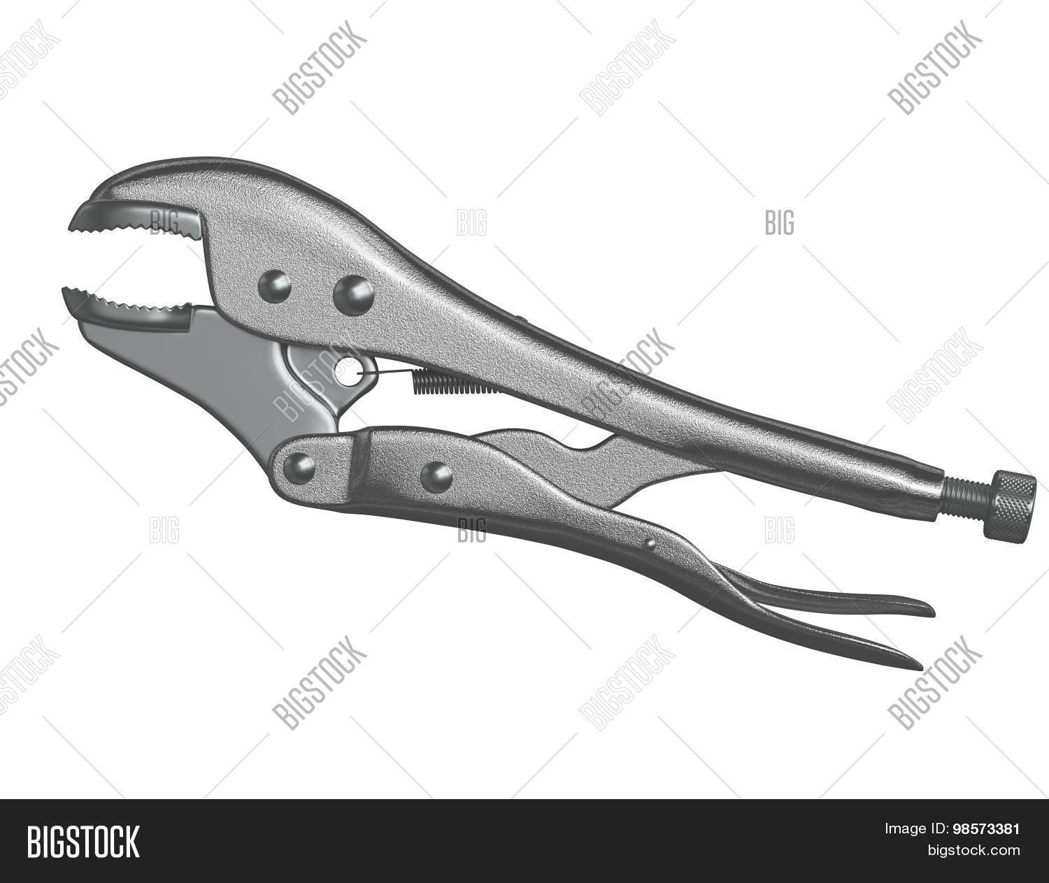 Vice Grips On White Image & Photo (Free Trial) Bigstock