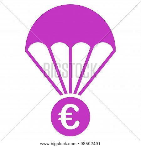 Papachute icon from BiColor Euro Banking Set