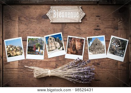 Photo Frame With Vacation Photos