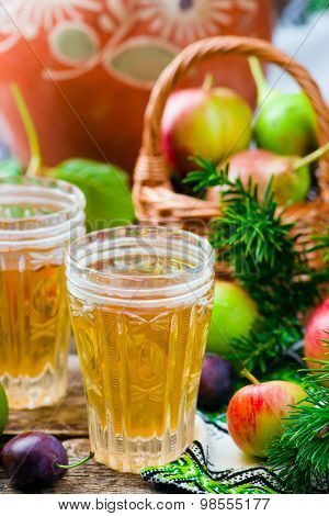 Uzvar , Traditional Hot Ukrainian Drink