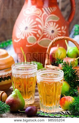 Uzvar , Traditional Hot Ukrainian Drink