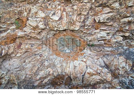 Stone Sun - Stone Eye - Unique Geological Formation
