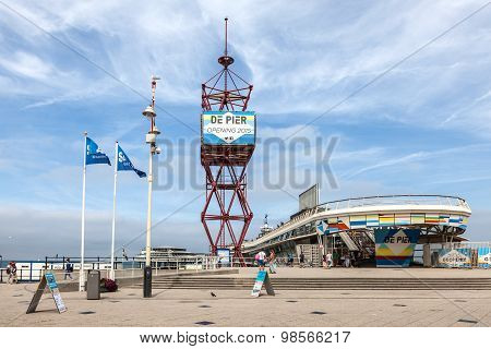 The Pier In Scheveningen, Holland