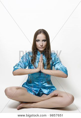 Woman In Meditation