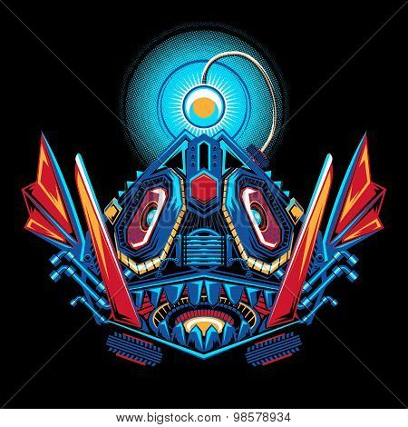 Mecha Robot Angler Fish