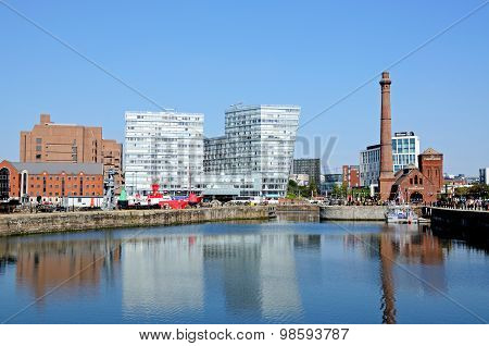 City buildings, Liverpool.