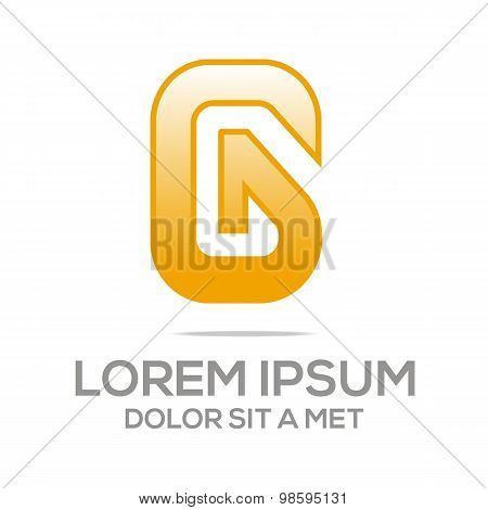 Logo vector Letter A Alphabet