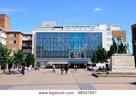 Lady Godiva at Broadgate, Coventry.