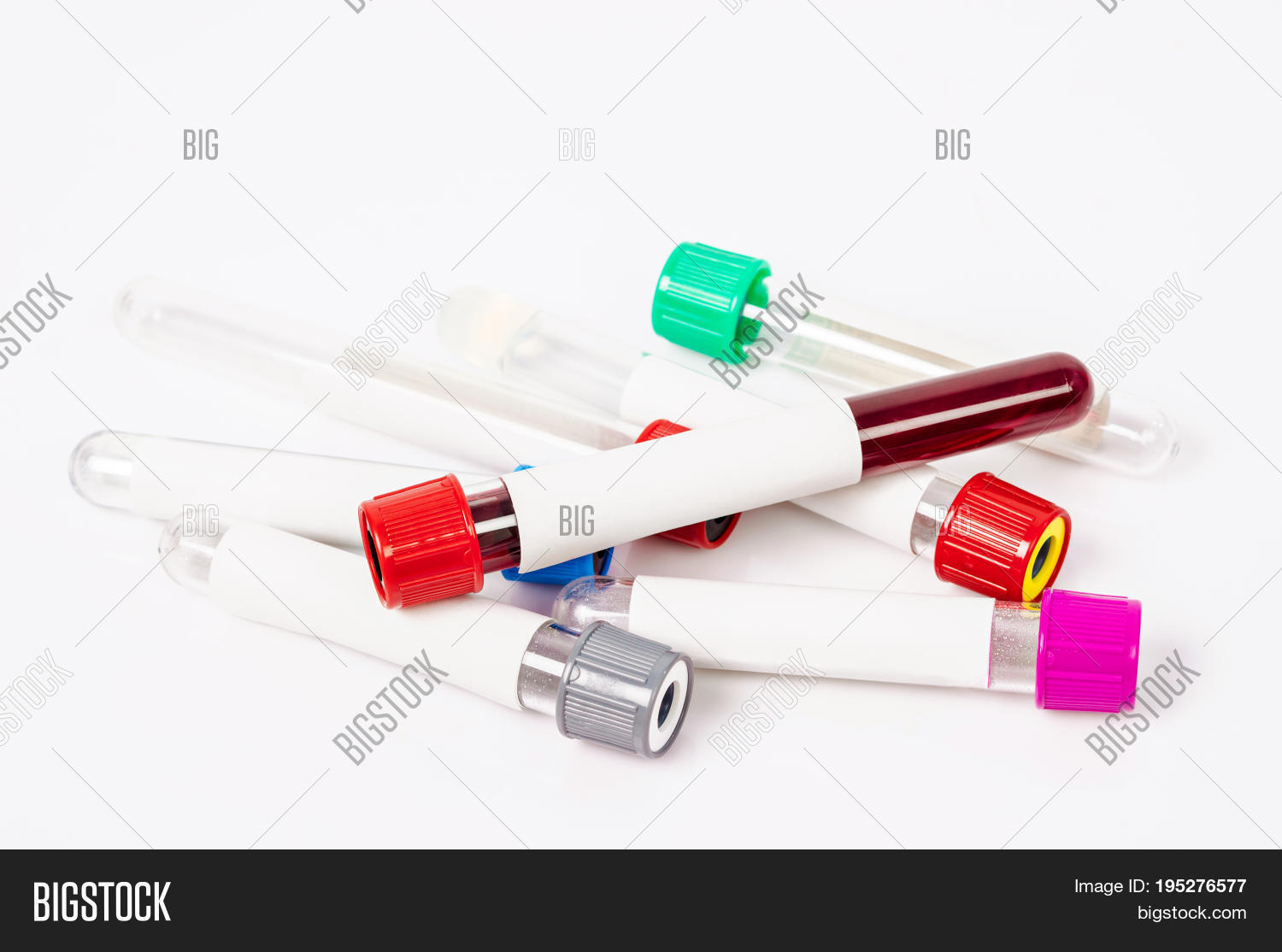 Vacuum Blood Tubes Image & Photo (Free Trial) Bigstock