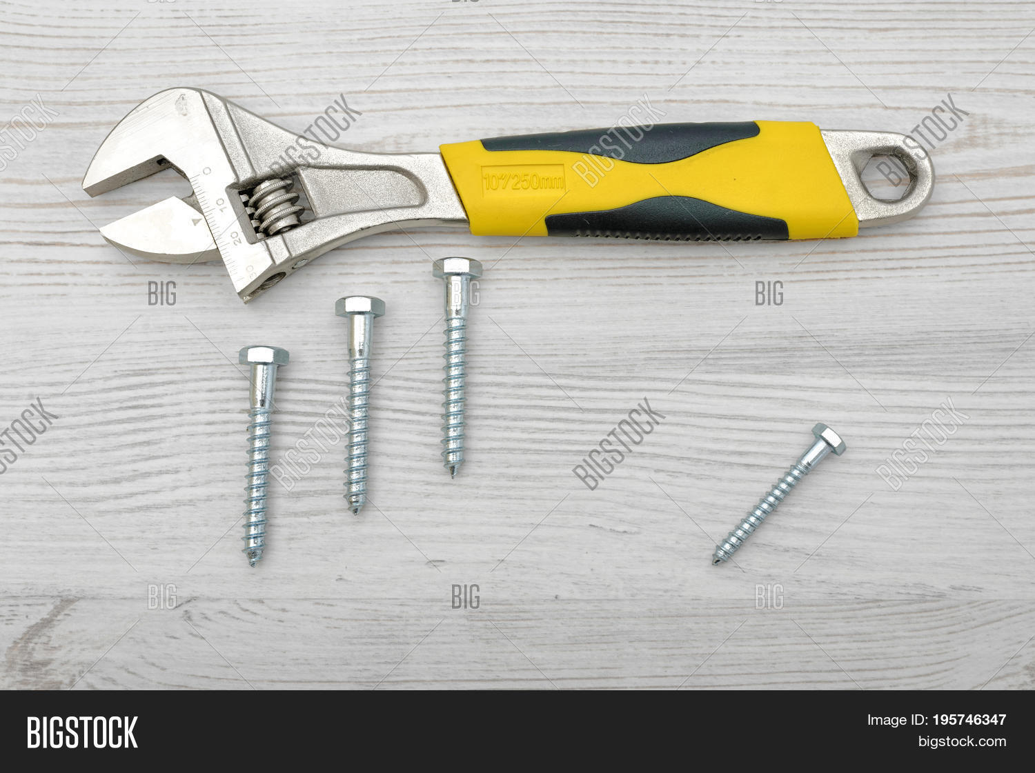Yellow Wrench Four Image & Photo (Free Trial) Bigstock