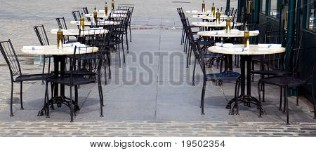 Sala da pranzo all'aperto