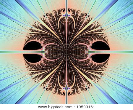 Computer genereret fraktal kunst 01