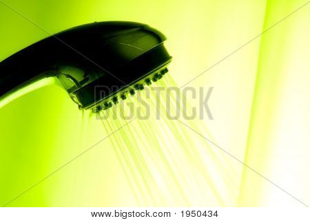 Backlit-Duschkopf 