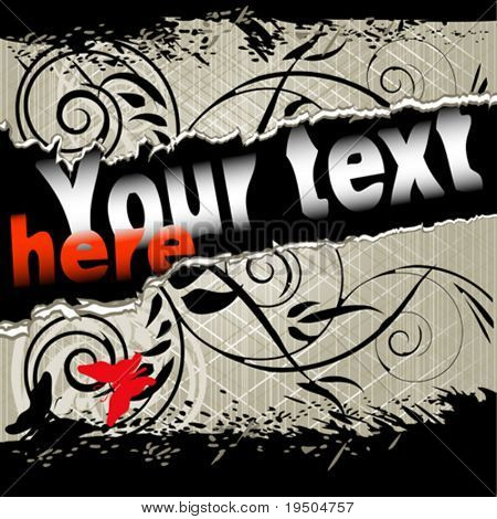 复古风格。矢量插图。