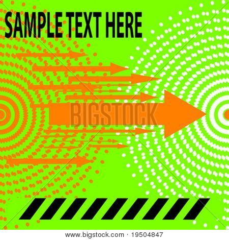 从双人间和单点、 酒吧和箭头矢量设计。绿色