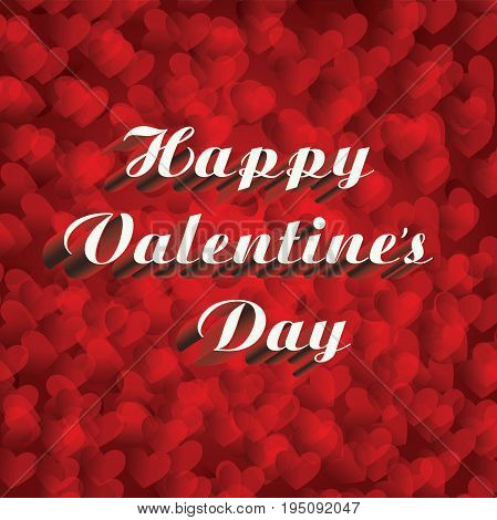 Happy Valentines Day Vector Lettering design and holidays