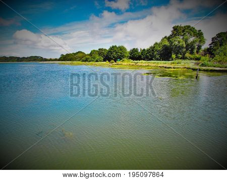 Landscape of the Causeway, Yarmouth Isle of Wight