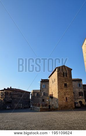 Anagni, little medieval town in the Lazio region, Italy, Called the city of the Popes