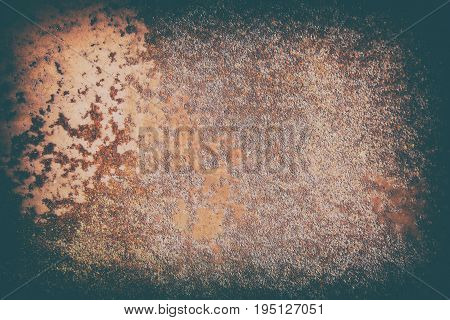 Rust texture on metal rusted surface- background