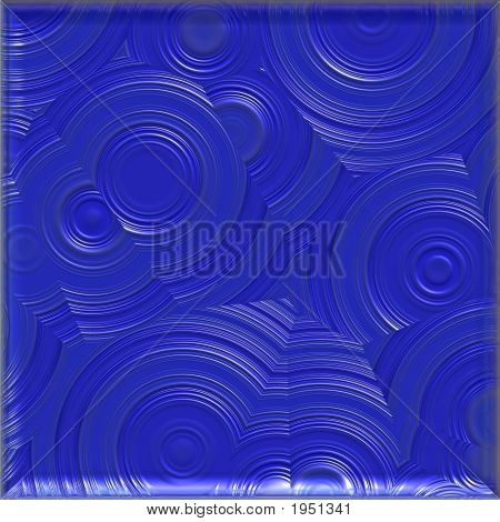 Carta da parati roteato blu