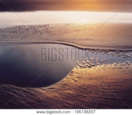 Sunlight on the Tidal Flats
