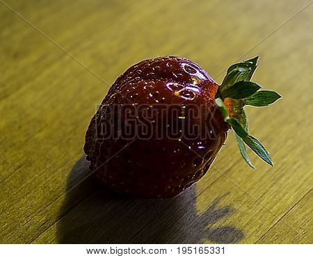 fruit,  strawberry, red, macro, food, indoor, small