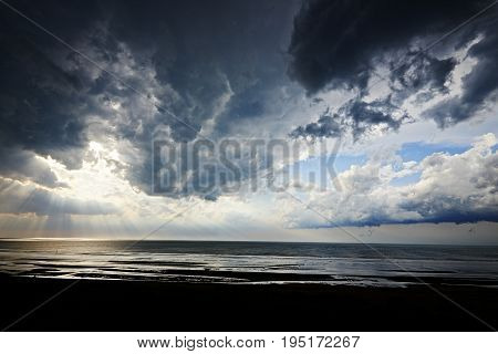 Dramatic Light And Clouds