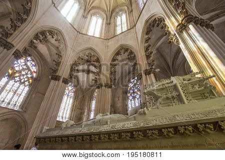 Batalha Monastery, In Batahla, Portugal