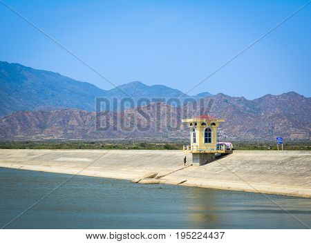 Dam Of The Hydro Power Sation