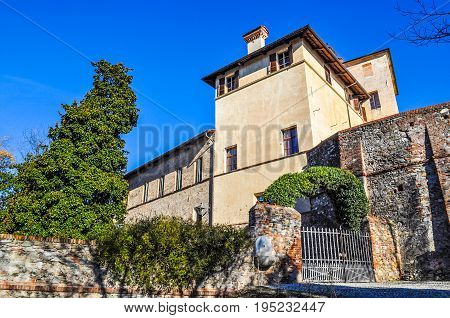 Hdr Castello Della Manta Castle