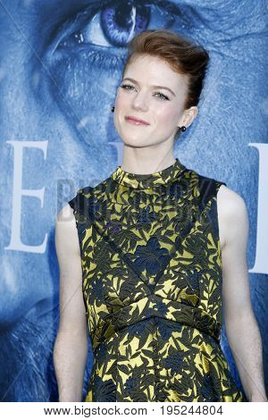LOS ANGELES - JUL 12:  Rose Leslie at the 