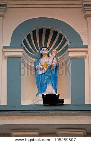 The Church Of Our Lady Of The Rosary Margao Goa India