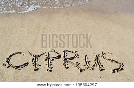 Holidays in Cyprus 2016 Karpas peninsula (north Cyprus) long and sandy Golden Beach during sunny day