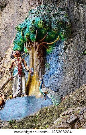 Batu Caves in Kulala Lumpur, Malaysia, Asia