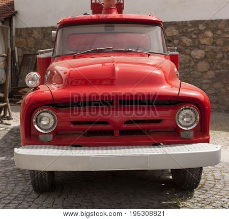 Antique Fire Engine.