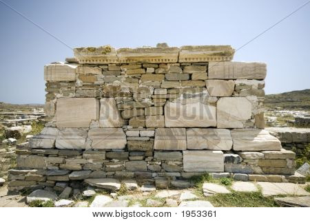 Delos tempio Poros