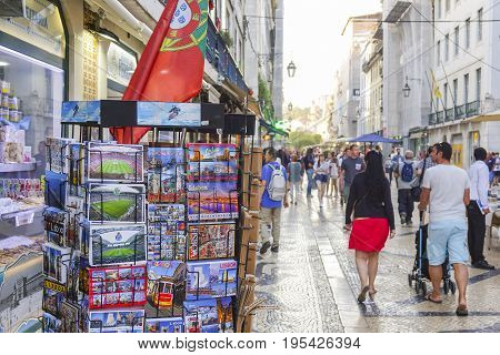Postcards of the beautiful city of Lisbon - Lisbon 2017