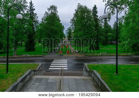 Snellmanin Puisto Park, In Kuopio