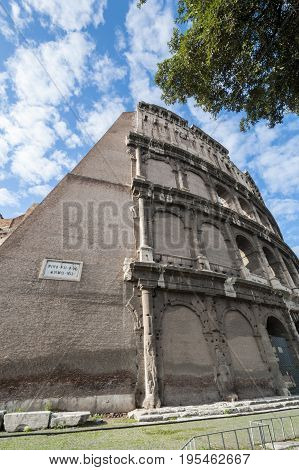 General view of the Colosseum, Rome, Italy