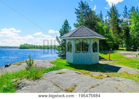 Landscape Of Lakes In Tappuvirta, Shouthern Savonia