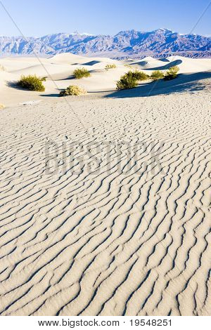 Dune di sabbia di Stovepipe Wells, Death Valley National Park, California, USA