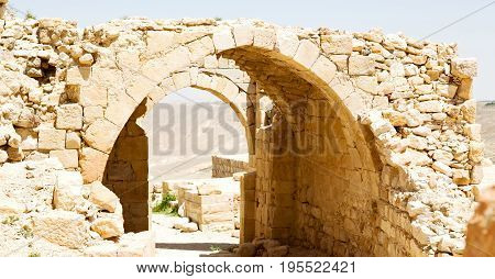 The Old Caste  And His Ruins In The Sky