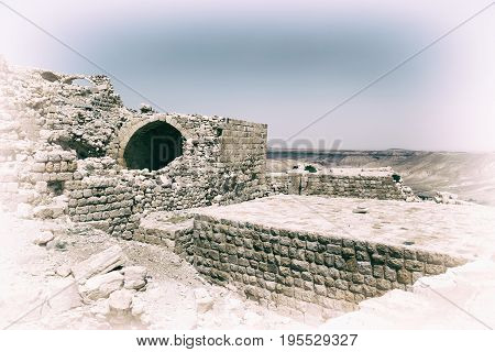 The Old Caste  And His Ruins In The Sky