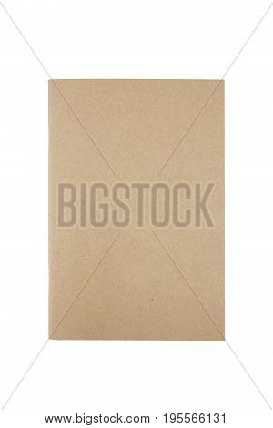 Notebook Isolated On White Background, Clipping Part