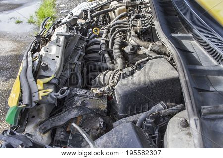 An engine or motor Traffic collisions can be classified by general type.