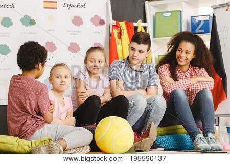 Talking In Group