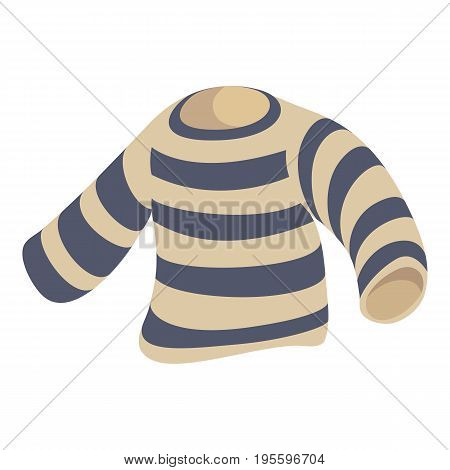 Seaman clothes icon. Cartoon illustration of seaman clothes vector icon for web