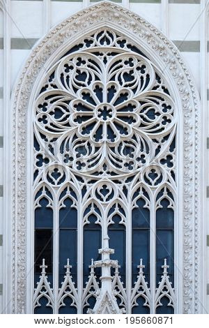 ROME, ITALY - SEPTEMBER 02: Sacro Cuore del Suffragio church in Rome, Italy  on September 02, 2016.